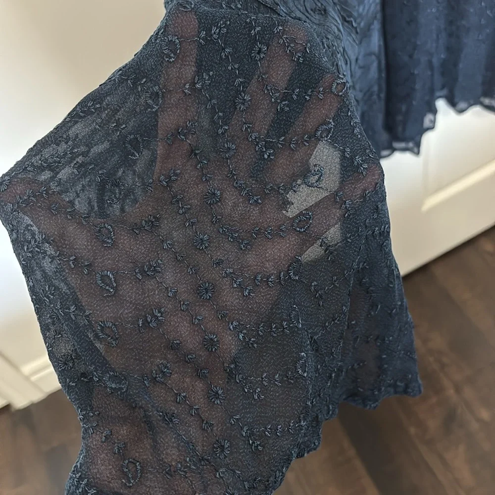 Vintage Papa Navy Maxi Dress - Picture 5 of 9